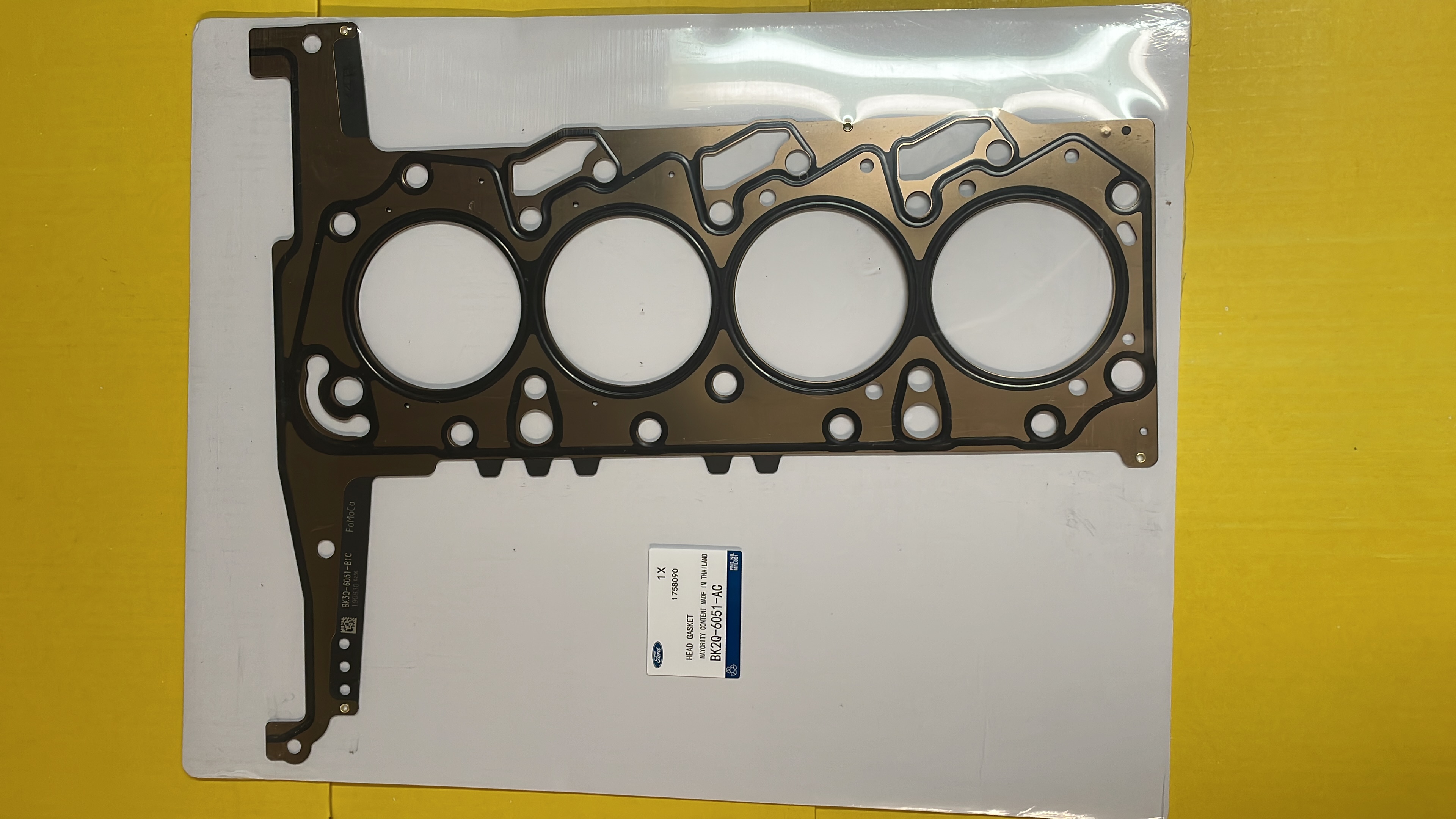 2.2 DIESEL EMPAQUE DE CULATA 3 MUECA / HEAD GASKET 3 HOLE  RANGER MAZDA BT50